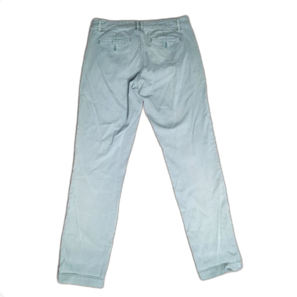 Pilcro and the Letterpress Anthro Light Green Low Rise Boyfriend Jeans Size 26 - Picture 2 of 5